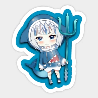 Gura Hololive Sticker